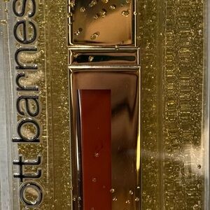 Scott Barnes Lip Gloss Full Size Shade Blaze. Brand new damaged box see pic